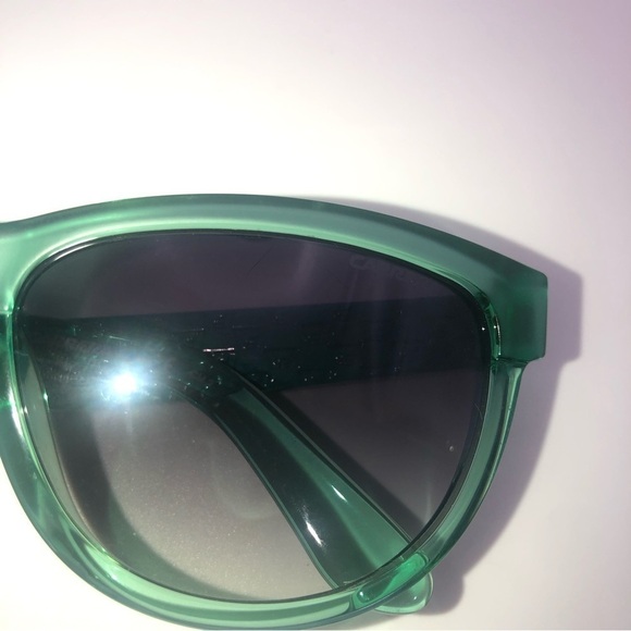 Carrera 5000 BA9DG Teal Aqua Blue Square Sunglasses Minor Scuffs on Lenses GUC - Picture 8 of 10